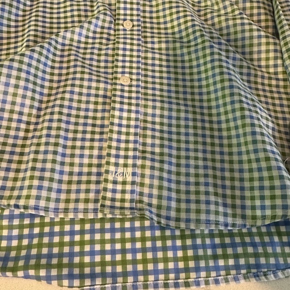 Johnston & Murphy Shirt Men's. Medium Flip cuff XC4 Extreme Comfort Check Plaid - Picture 8 of 12